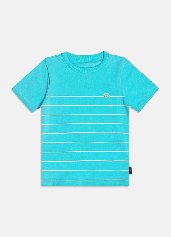 Bimbi - Camiseta Azul Turquesa In Mare Azul 3