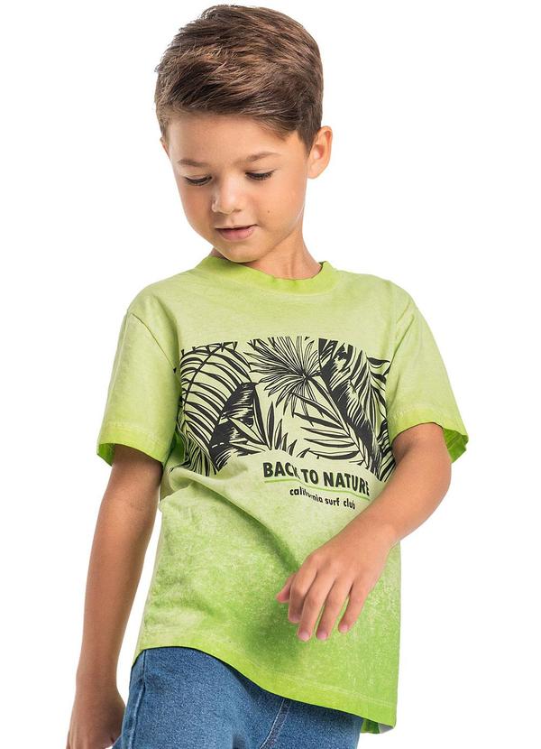 Quimby - Camiseta Back To Nature Infantil Verde