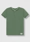 Carinhoso - Camiseta Básica em Piquet Branco - variação: Verde