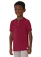 Carinhoso - Camiseta Básica em Piquet Branco - variação: Vermelho