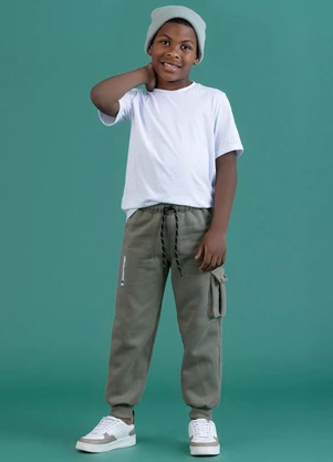 Soft Bonni - Camiseta Básica Infantil Branco - SOFT BONNI