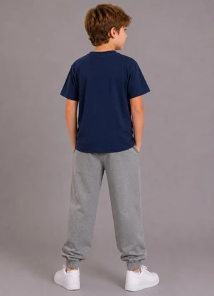 Rovi Kids - Camiseta Básica Infantil MeninoAzul - ROVI KIDS