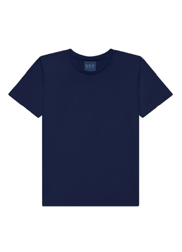 Ddk - Camiseta Básica Infantil Menino Marinho