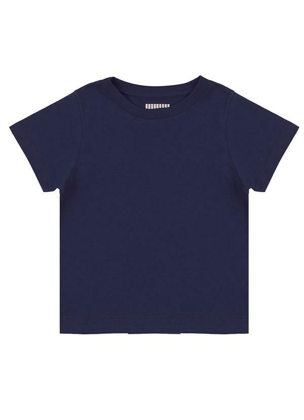 Soft Bonni - Camiseta Basica Manga Curta Azul