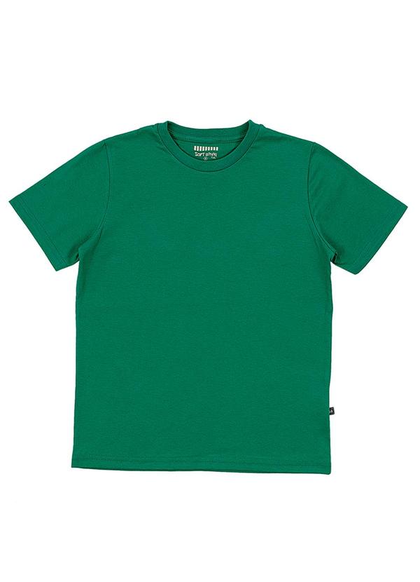 Soft Bonni - Camiseta Basica Manga Curta Infantil Verde 1