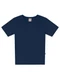 Brandili - Camiseta Básica Menino em Malha Preto - variação: Azul