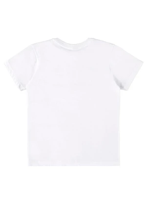 Up Baby - Camiseta Básica para Menino Branco - UP BABY