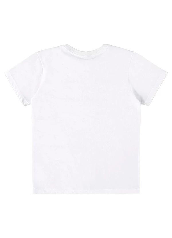 Up Baby - Camiseta Básica para Menino Branco 2