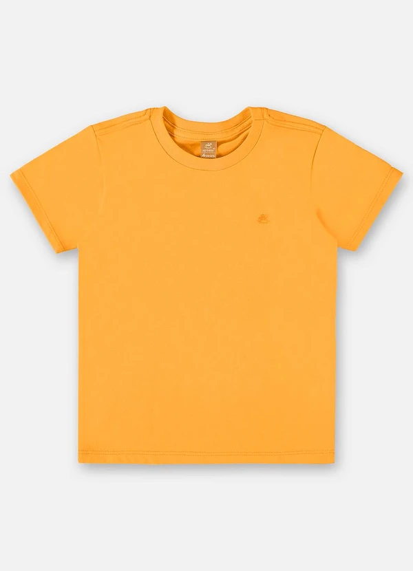 Up Baby - Camiseta Básica para Menino Laranja