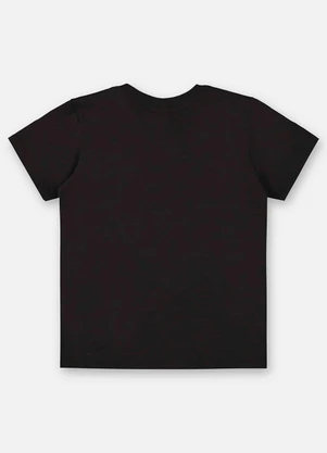 Up Baby - Camiseta Básica para Menino Preto - UP BABY