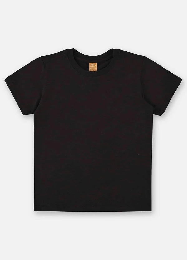 Up Baby - Camiseta Básica para Menino Preto
