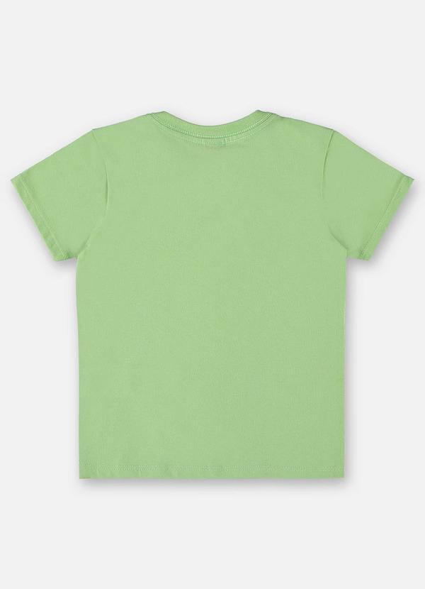 Up Baby - Camiseta Básica para Menino Verde 2