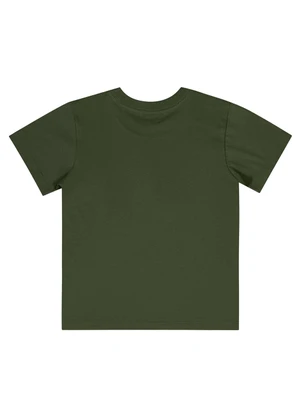 Quimby - Camiseta Básica para Menino Verde - QUIMBY