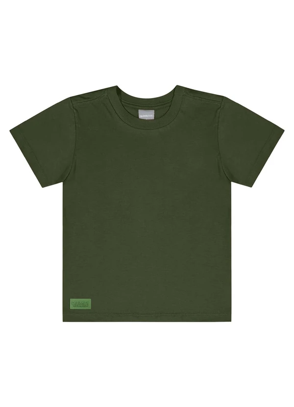 Quimby - Camiseta Básica para Menino Verde