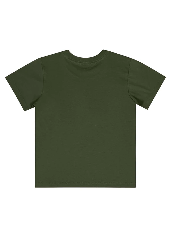 Quimby - Camiseta Básica para Menino Verde 2