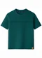Carinhoso - Camiseta Básica Texturizada Bordô - variação: Verde Esmeralda