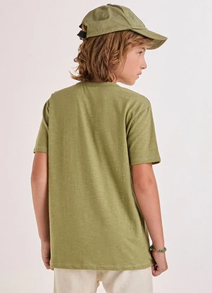 Youccie - Camiseta Básica Verde Verde - YOUCCIE