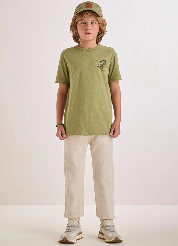 Youccie - Camiseta Básica Verde Verde 3