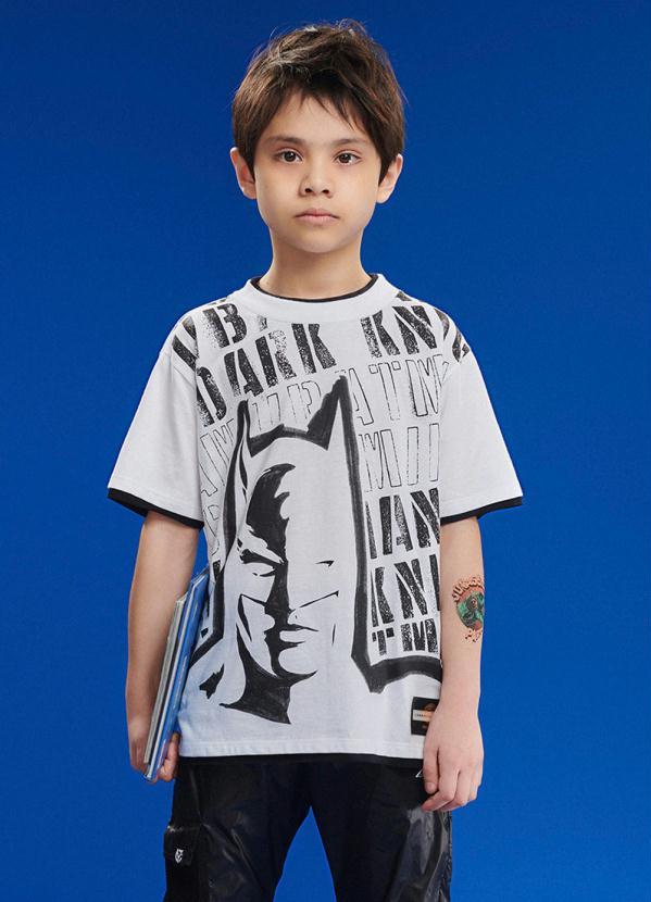 Youccie - Camiseta Batman Branco