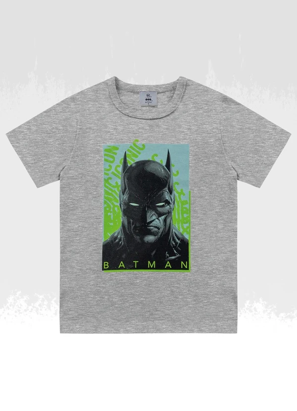 Batman - Camiseta Batman Cinza