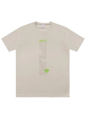 Fakini Kids - Camiseta Bege - FAKINI KIDS