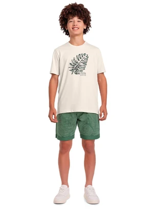 Fakini Kids - Camiseta Bege - FAKINI KIDS