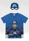 Fakini Kids - Camiseta C/Mascara Avengers Azul - variação: Azul