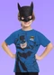Fakini Kids - Camiseta C/Mascara Batman Azul - variação: Azul