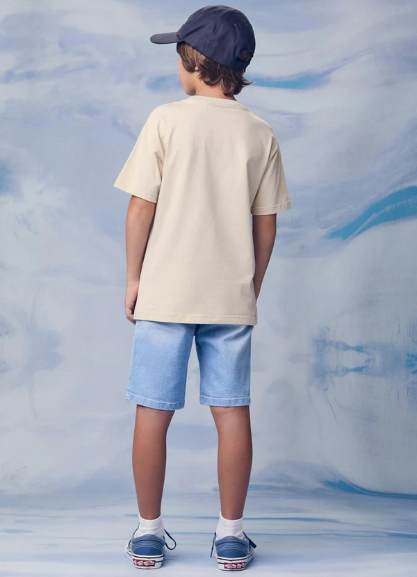 Youccie - Camiseta Caju do Mickey Gamer Bege 4