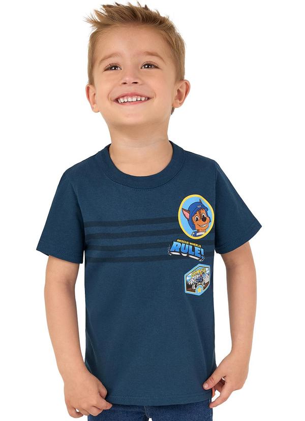 Malwee Kids - Camiseta Chase Patrulha Canina® Azul