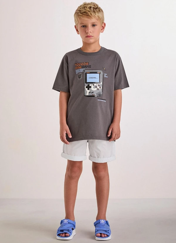 Youccie - Camiseta Cinza Gamer Cinza 3