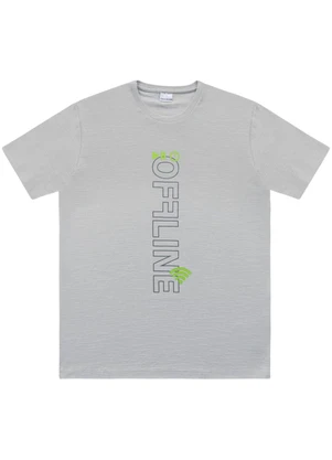 Fakini Kids - Camiseta Cinza - FAKINI KIDS