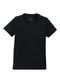 Carinhoso - Camiseta com Bordado em Pima Cáqui - variação: Preto