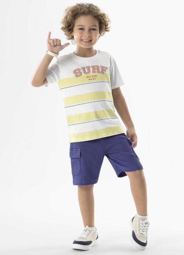 Cativa Kids - Camiseta com Efeito Puff Branco 2