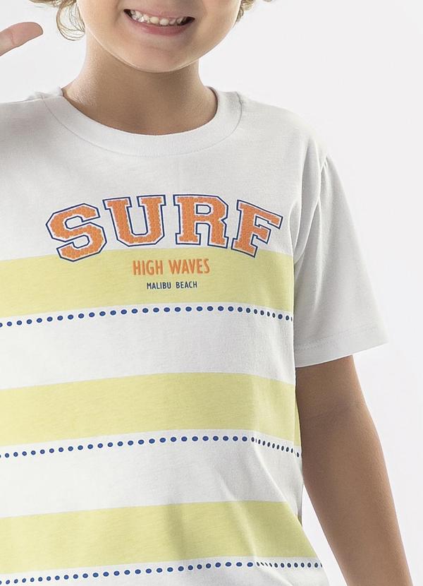 Cativa Kids - Camiseta com Efeito Puff Branco 3