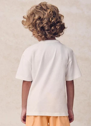Youccie - Camiseta com Estampa de Street Bear Branco - YOUCCIE
