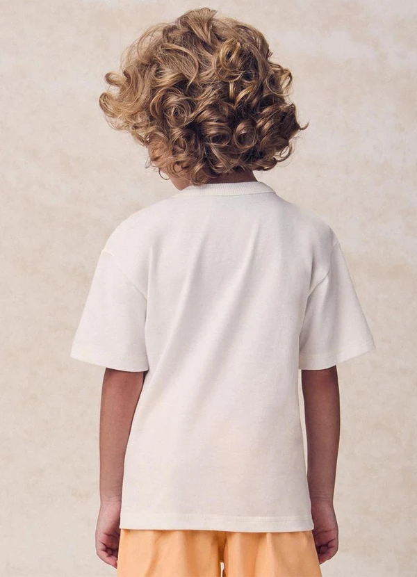 Youccie - Camiseta com Estampa de Street Bear Branco 2