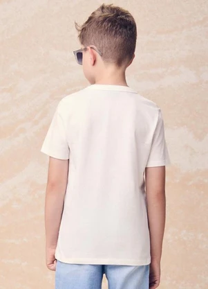 Youccie - Camiseta com Estampa Jurassic Branco - YOUCCIE