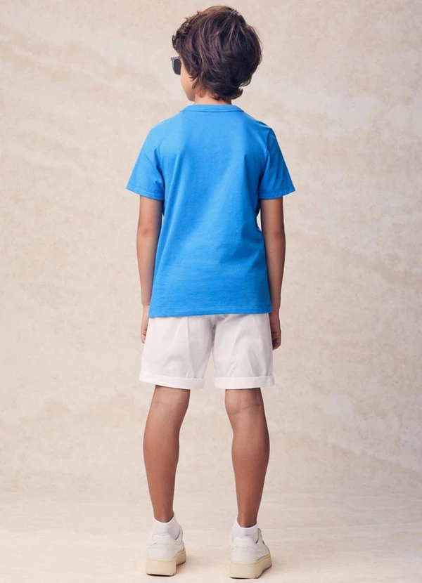 Youccie - Camiseta com Estampa Malibu Azul 4