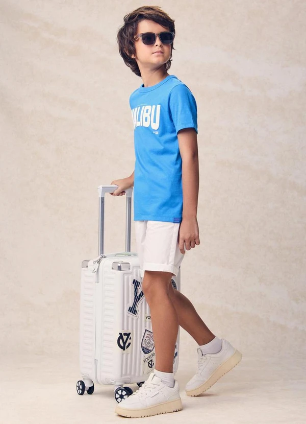 Youccie - Camiseta com Estampa Malibu Azul 5