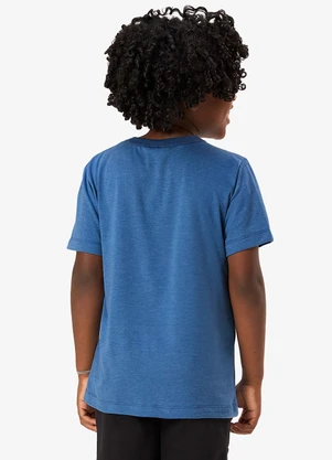 Rovi Kids - Camiseta com Estampa Meia Malha Infantil Azul - ROVI KIDS