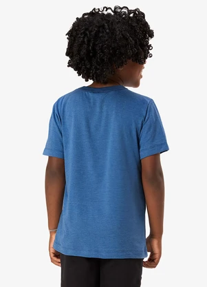 Rovi Kids - Camiseta com Estampa Meia Malha Infantil Azul - ROVI KIDS