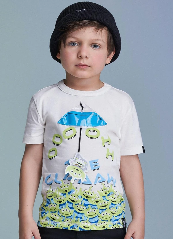 Youccie - Camiseta com Estampa Toy Story Off White