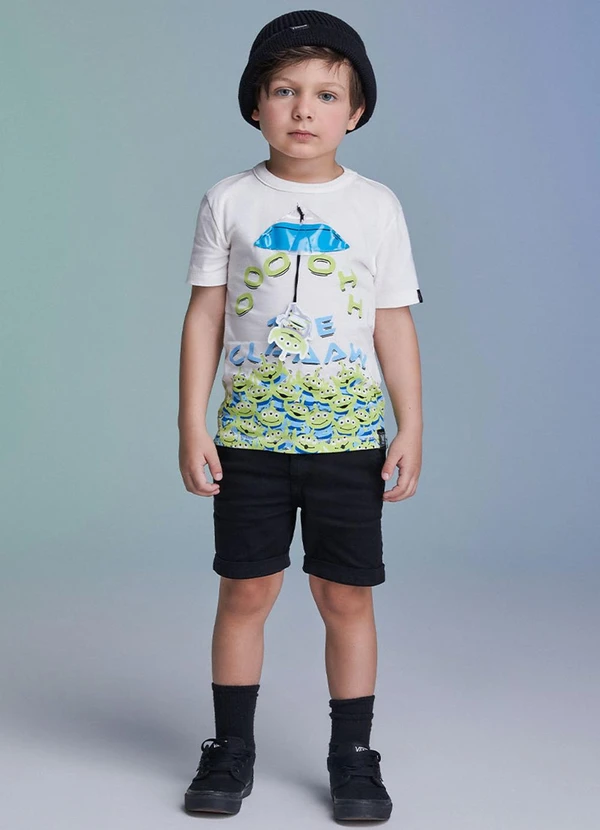 Youccie - Camiseta com Estampa Toy Story Off White 3