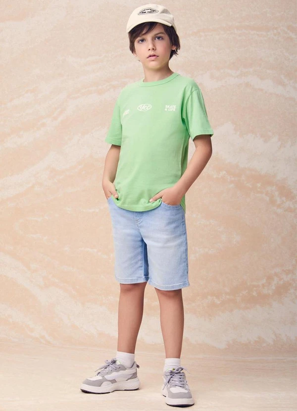 Youccie - Camiseta com Estampa Urban And Creative Verde 3