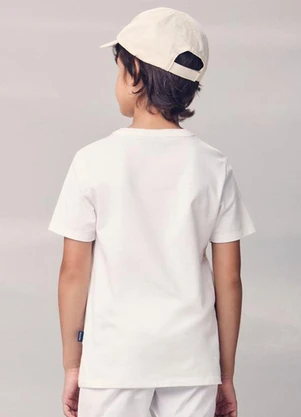 Youccie - Camiseta com Lettering Branco - YOUCCIE