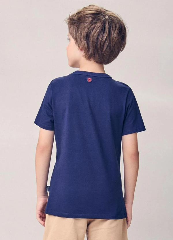 Youccie - Camiseta com Patch Arizona Marinho 2