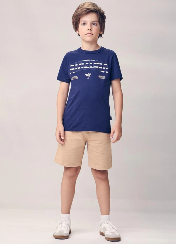 Youccie - Camiseta com Patch Arizona Marinho 3