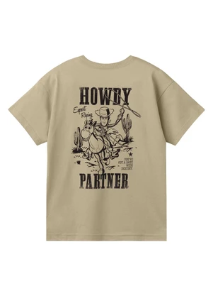 Malwee Kids - Camiseta Comfort Howdy® Partner Bege - MALWEE KIDS