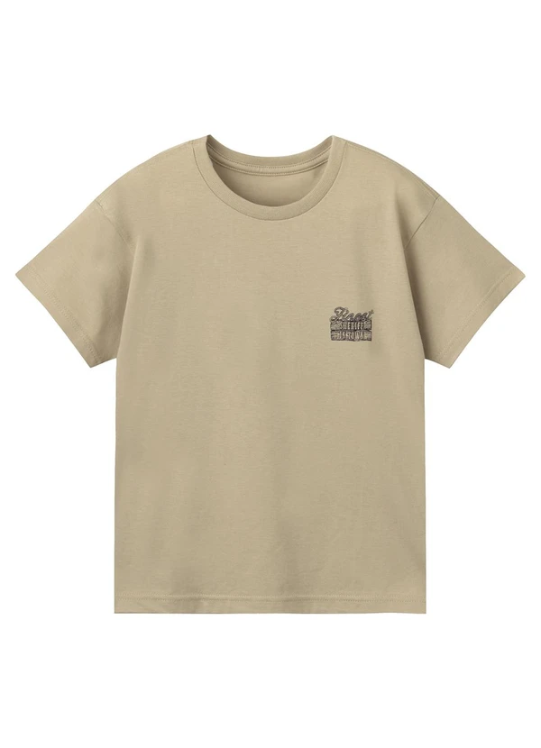 Malwee Kids - Camiseta Comfort Howdy® Partner Bege